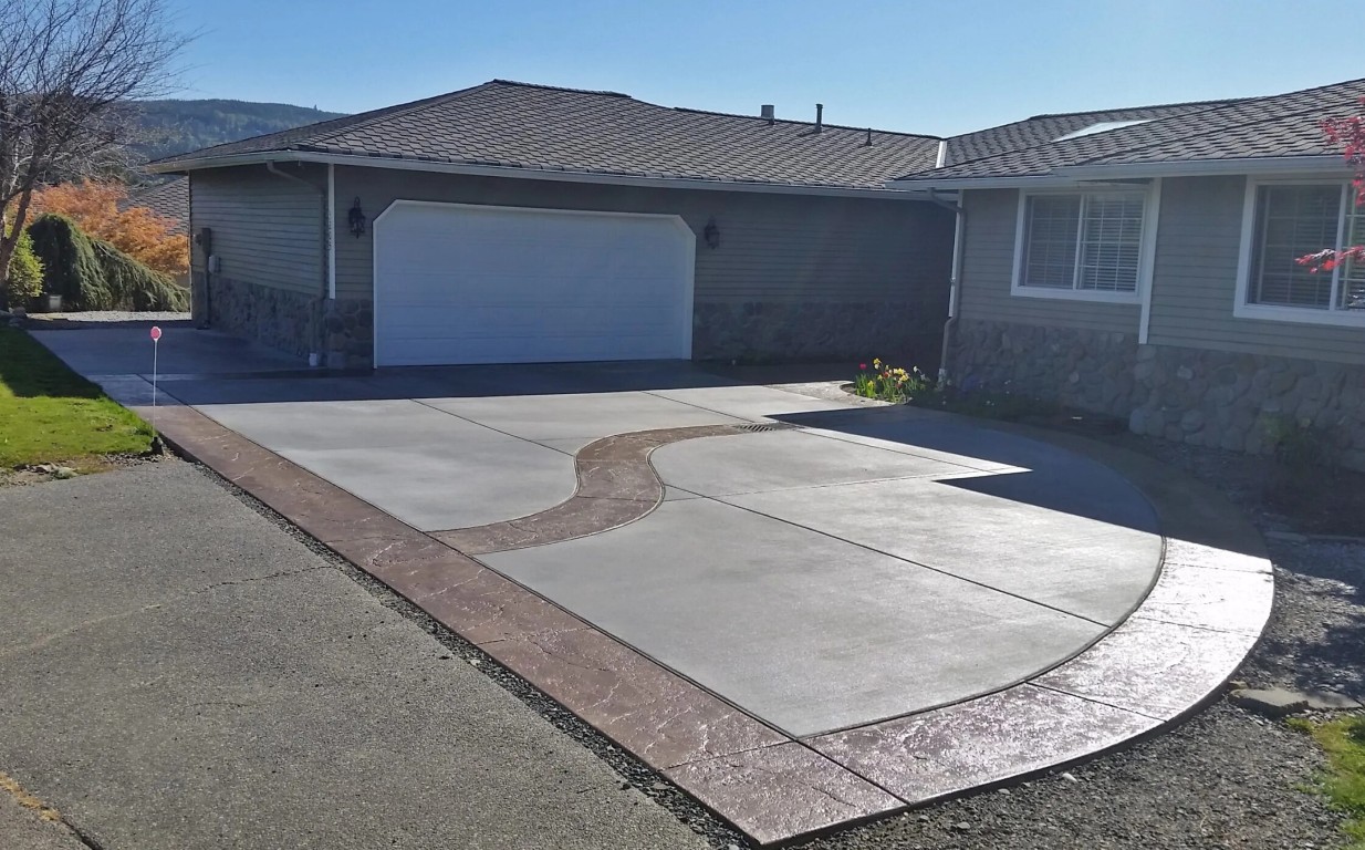 Concrete driveway replacement project in Castro Valley